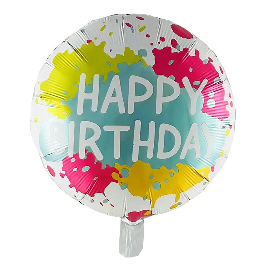 Hot Sell 18" Round Birthday Balloons Manufacture