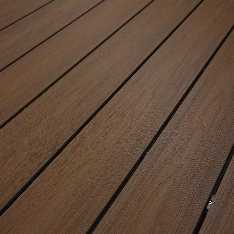 Outdoor WPC Flooring Building Material Waterproof Splinter Warp WPC Co-Extrusion Floor