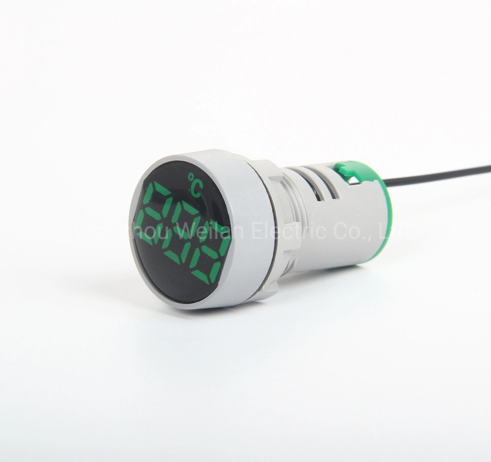 LED-Digitalthermometer mit digitaler Anzeige und Signalleuchte