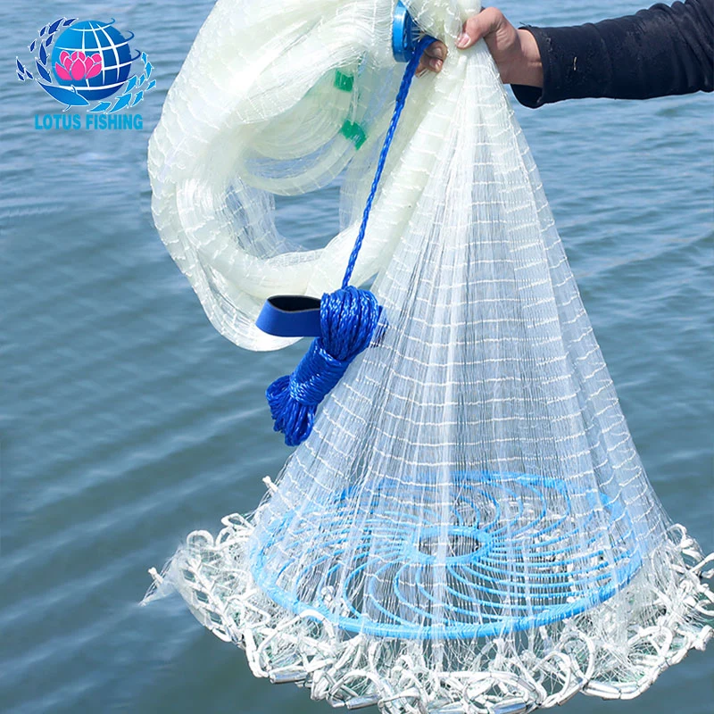 Africa Popular Sale Easy Throw Nylon/Polyester Frisbee Casting Net