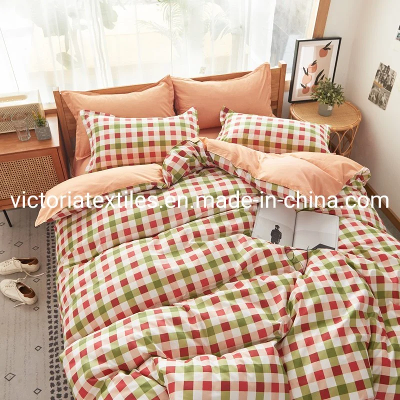85GSM Polyester Luxus bedruckte Bettdecke Bettbezug Set für Jungen Und Mädchenschlafzimmer
