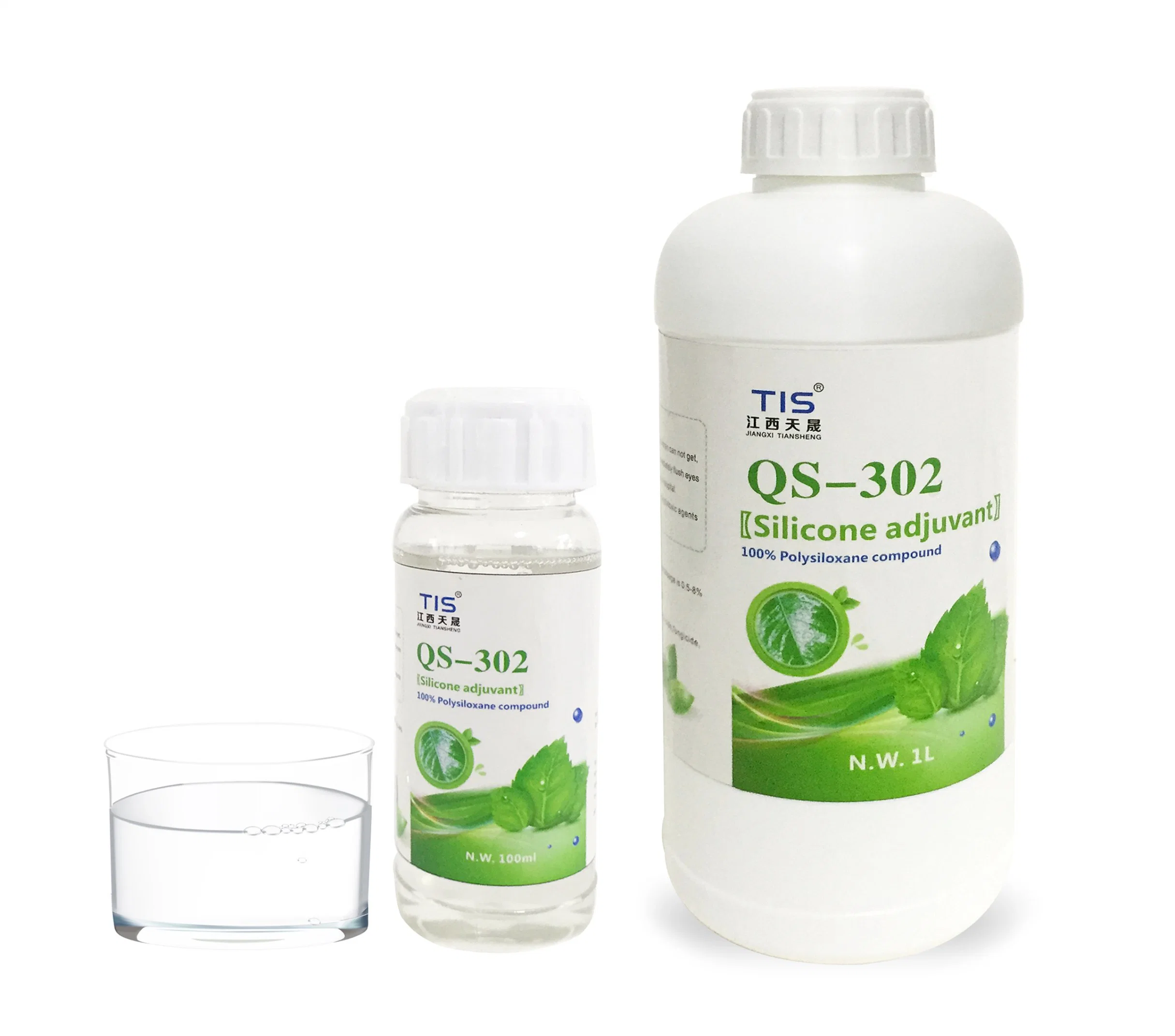 QS-302 Silicone Surfactant Spray Adjuvant Add to Pesticide and Fertilizer to Enhance Performance