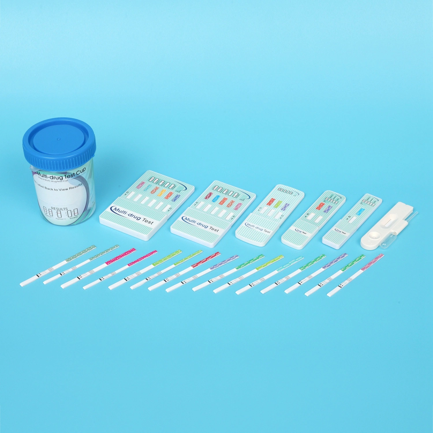 ISO13485/CE Approved K2 Spice Synthetic Multi Panel Drug Rapid Test Dipcard