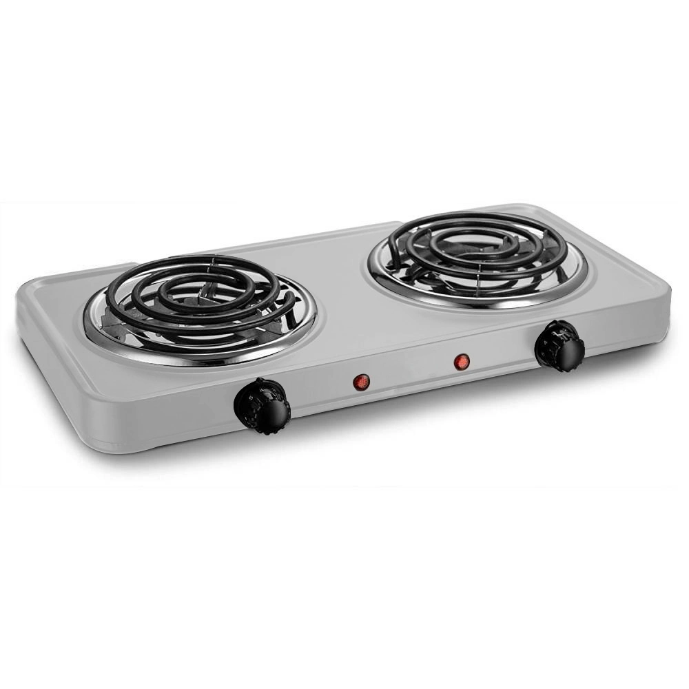 Electric Double Burner 2000W Portable Hot Plate Stove Camping Cook Stove Electric Stove