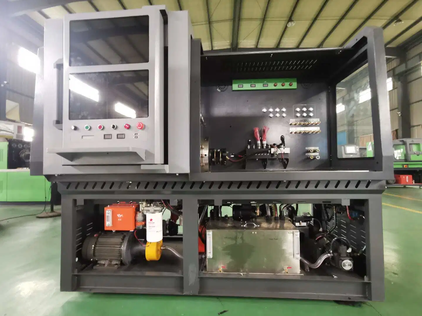 Nt919 Common Rail Full Function Test Bench Includes Two Monitor Screens and Injector Coding