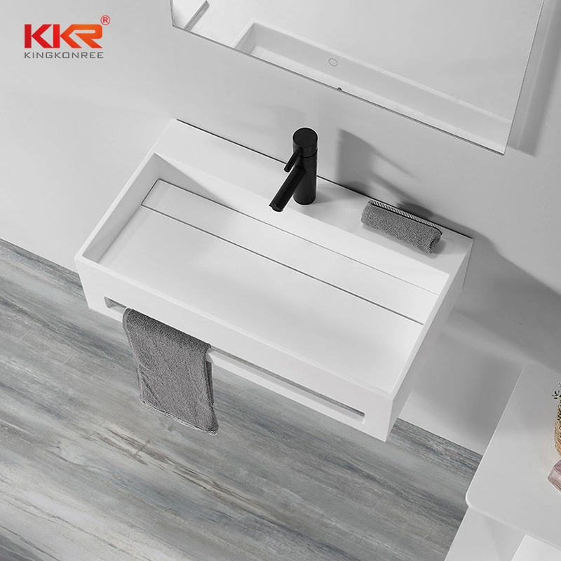 Solid Surface Stone Resin Sink Basin Sanitary Ware