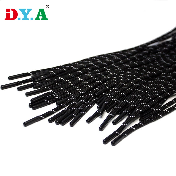 Custom 5mm DOT Jacquard Polyester Drawcord Hoody Drawstring Cord for Garment Accessroies