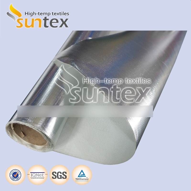 Double Side Woven Fabric Aluminum Foil Fiberglass Cloth