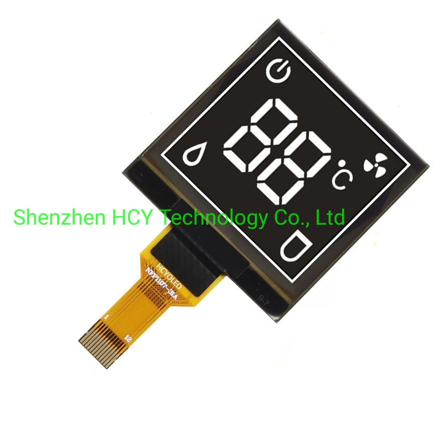 Pm-OLED Display: 1.5-Inch 128X128 White, Wide Temperature Range for Medical, Handheld Devices