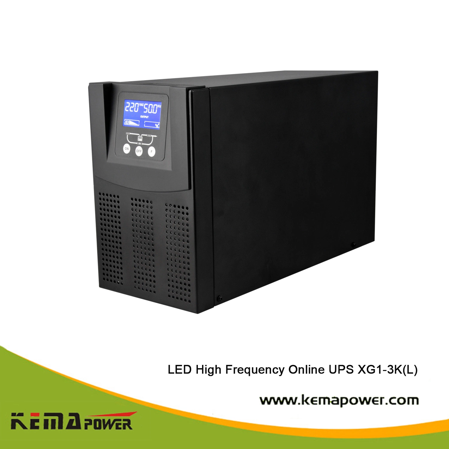 Xg1kVA 0.8KW y alta frecuencia de onda sinusoidal pura UPS con certificado CE