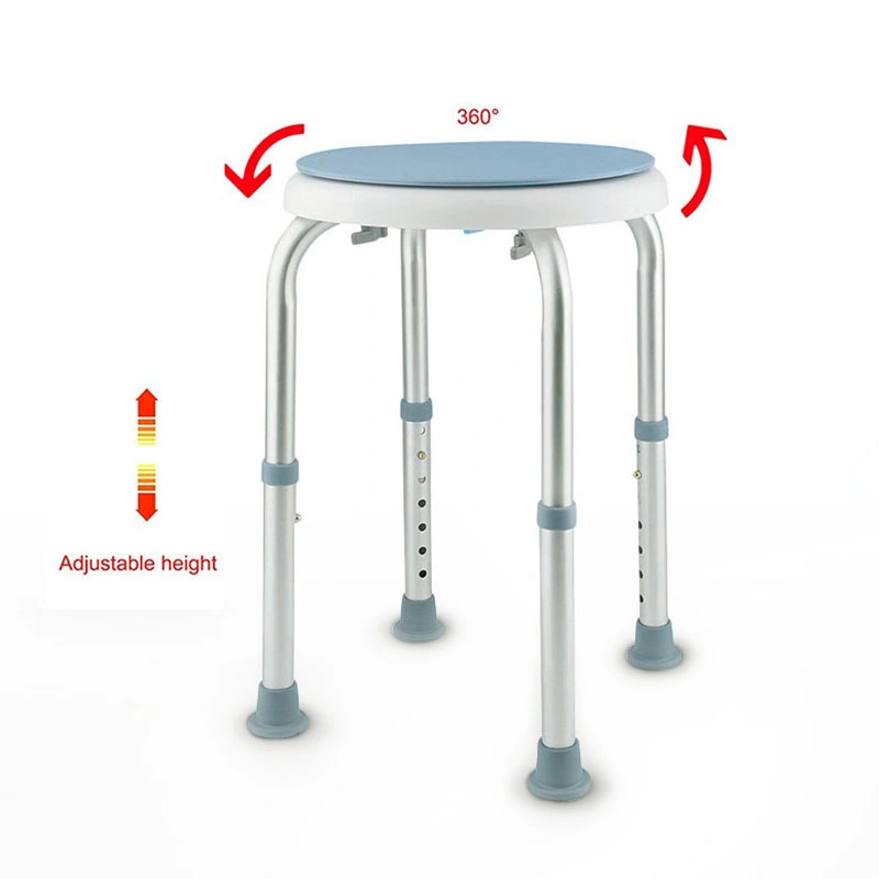 Waterproof Patient Transfer Commode Toilet Bath Wheel Chair for Handicapped and Paralyzed