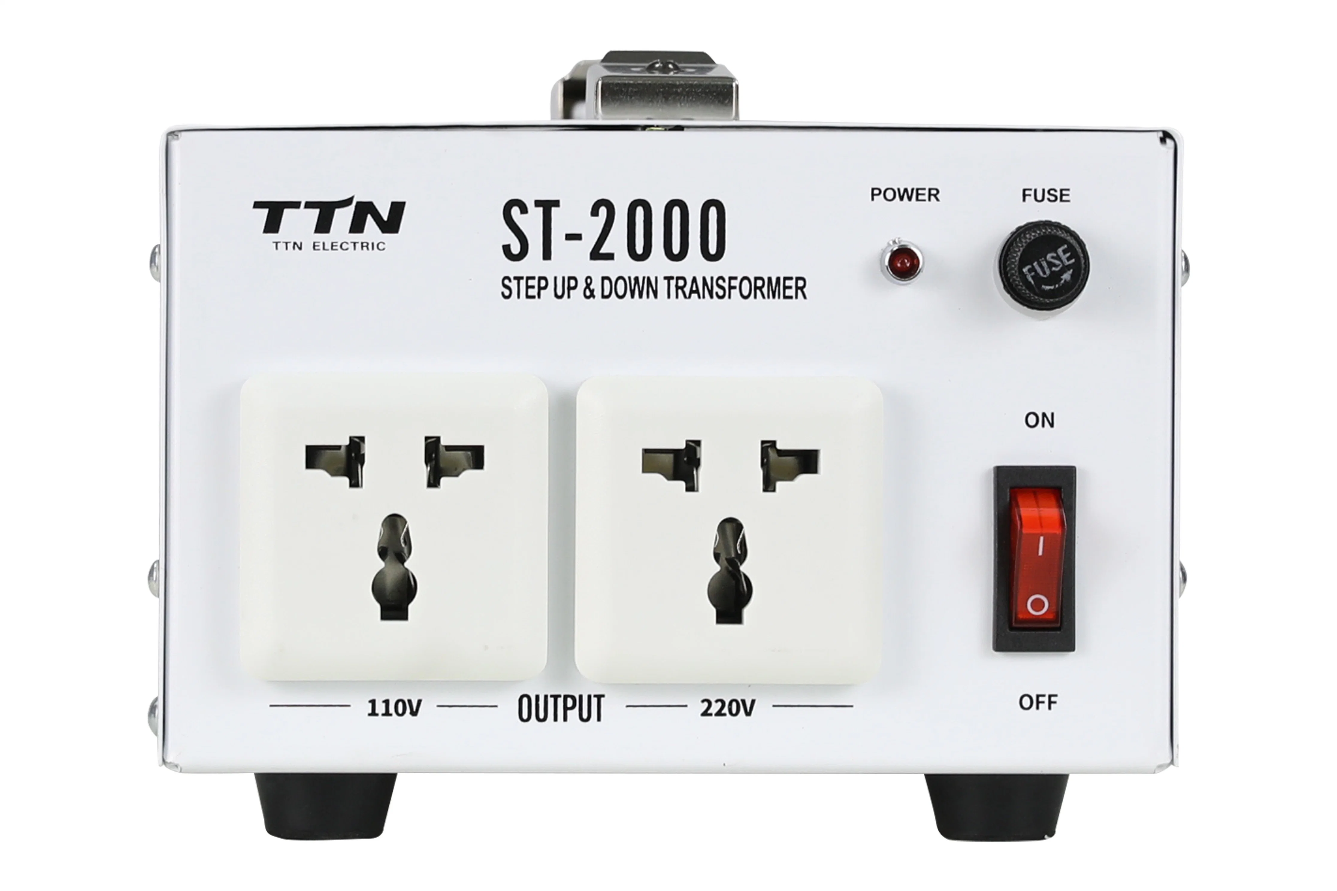Трансформатор напряжения TTN St-2000va повышающий и понижающий трансформатор 110 В. На 220 В.