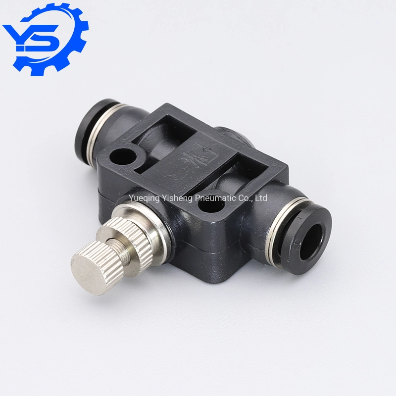 Lsa Series 4mm-12mm Throttle Valve Flow Speed Control Connector Hose Coupling Pipe Valve Pneumatic Fittings