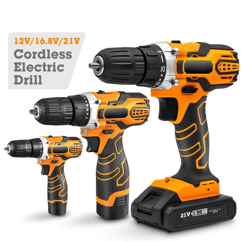 Cordless Drill Set with Charger and 2 X 2.0ah Li-ion Batteries, Power Drill