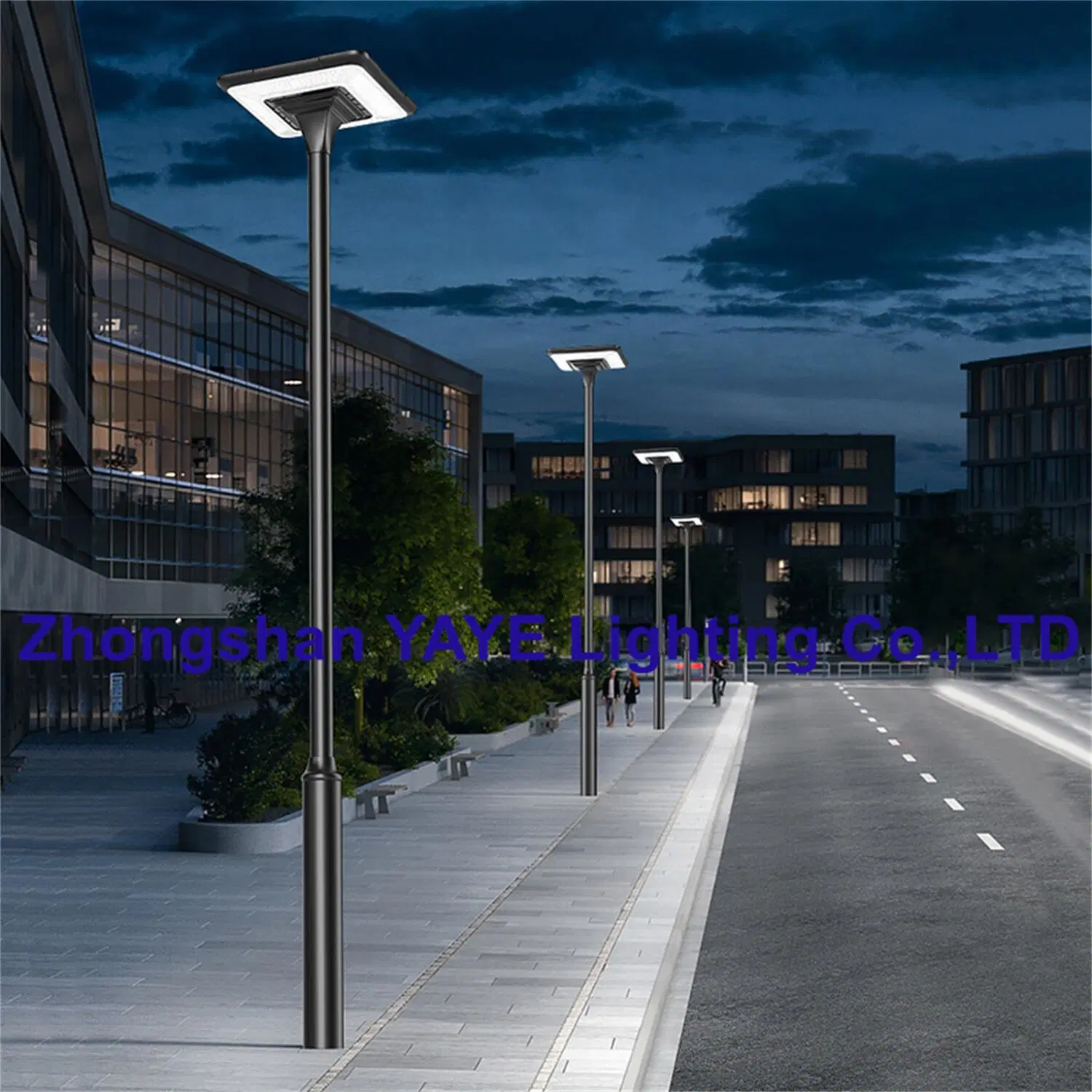 Yaye Solar CE Hersteller 200W IP66 Aluminium LED Garten Rasen Park Landscape Dekorative Lithium-Batterie-Licht 23 Jahre Lampenproduktion Erfahrung Exportieren