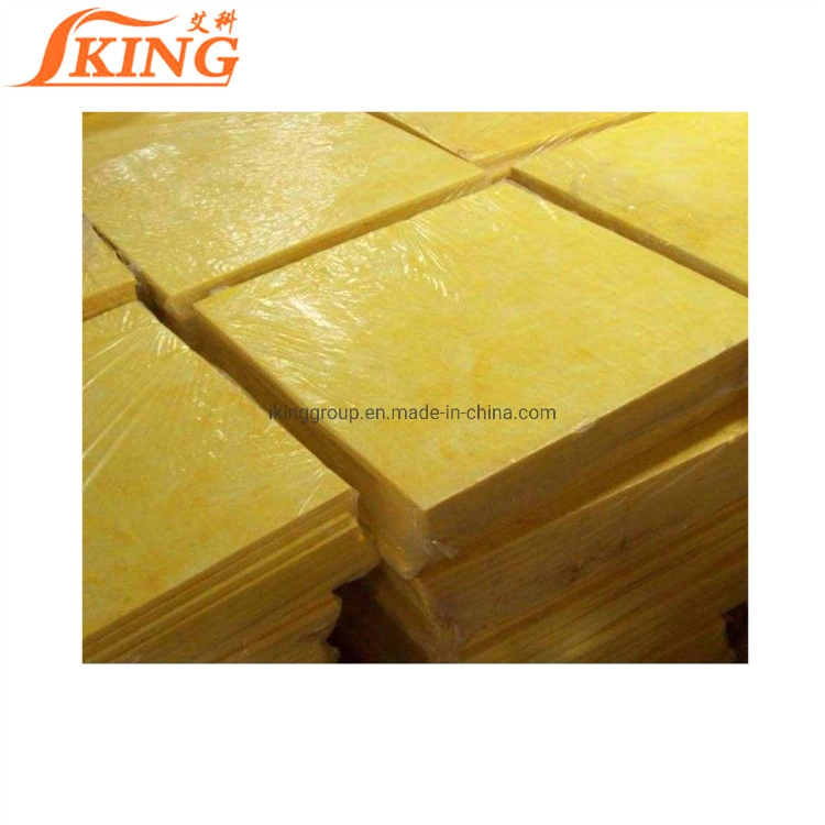 Low Thermal Conductivity Glass Wool Board Thermal Insulation for Construction