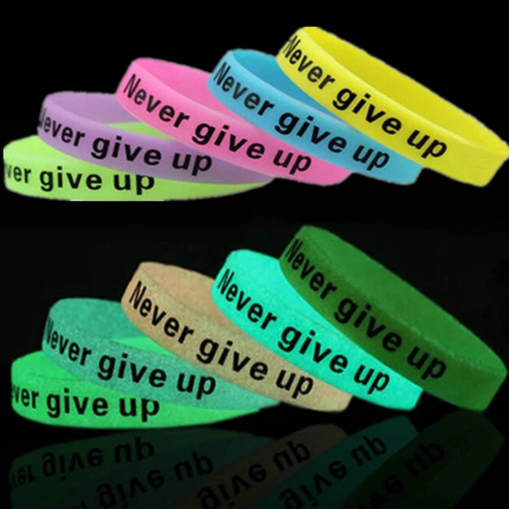 Professional Custom Silkscreen Silicone Wristband for Promotion Gift