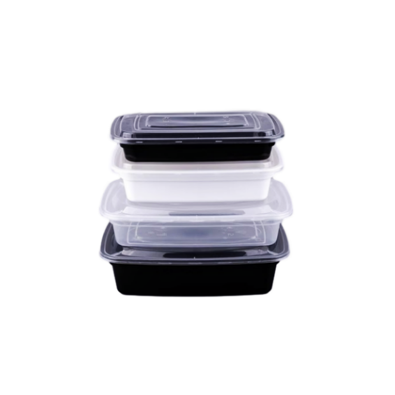 Eco-Friendly Microwave Takeaway Plastic Food Storage PP Container