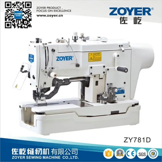 Bouton d'entraînement direct Zoyer Juki Holing Machine à coudre industrielles (ZY781D)