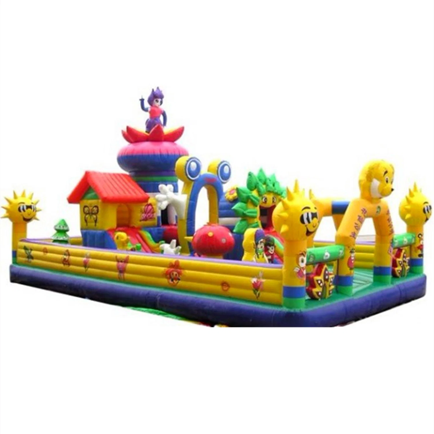 Outdoor Kids Inflatable Castle Amusement Park Equipment Jumping PVC Toy