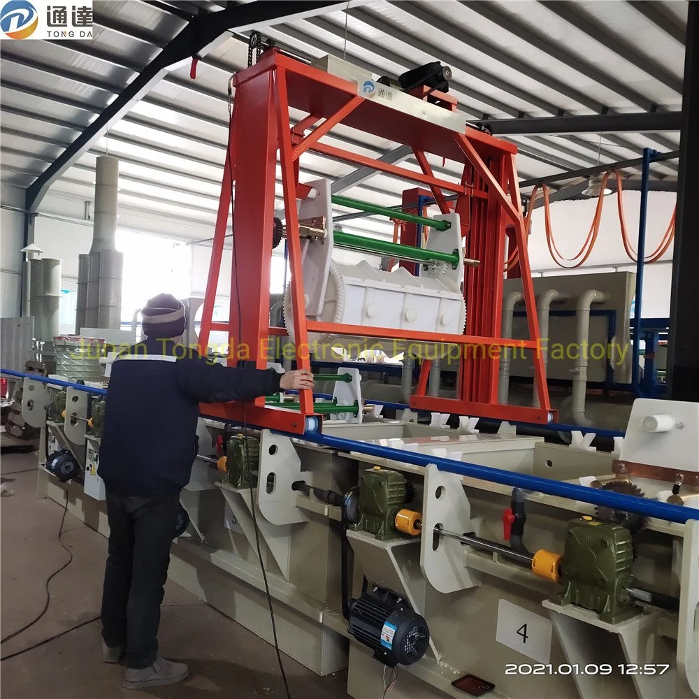 Junan Tongda Semi Automatic Barrel Plating Machine for Zinc/Nickel/Tin/Copper Plating Electroplating Machine Electroplating Equipment