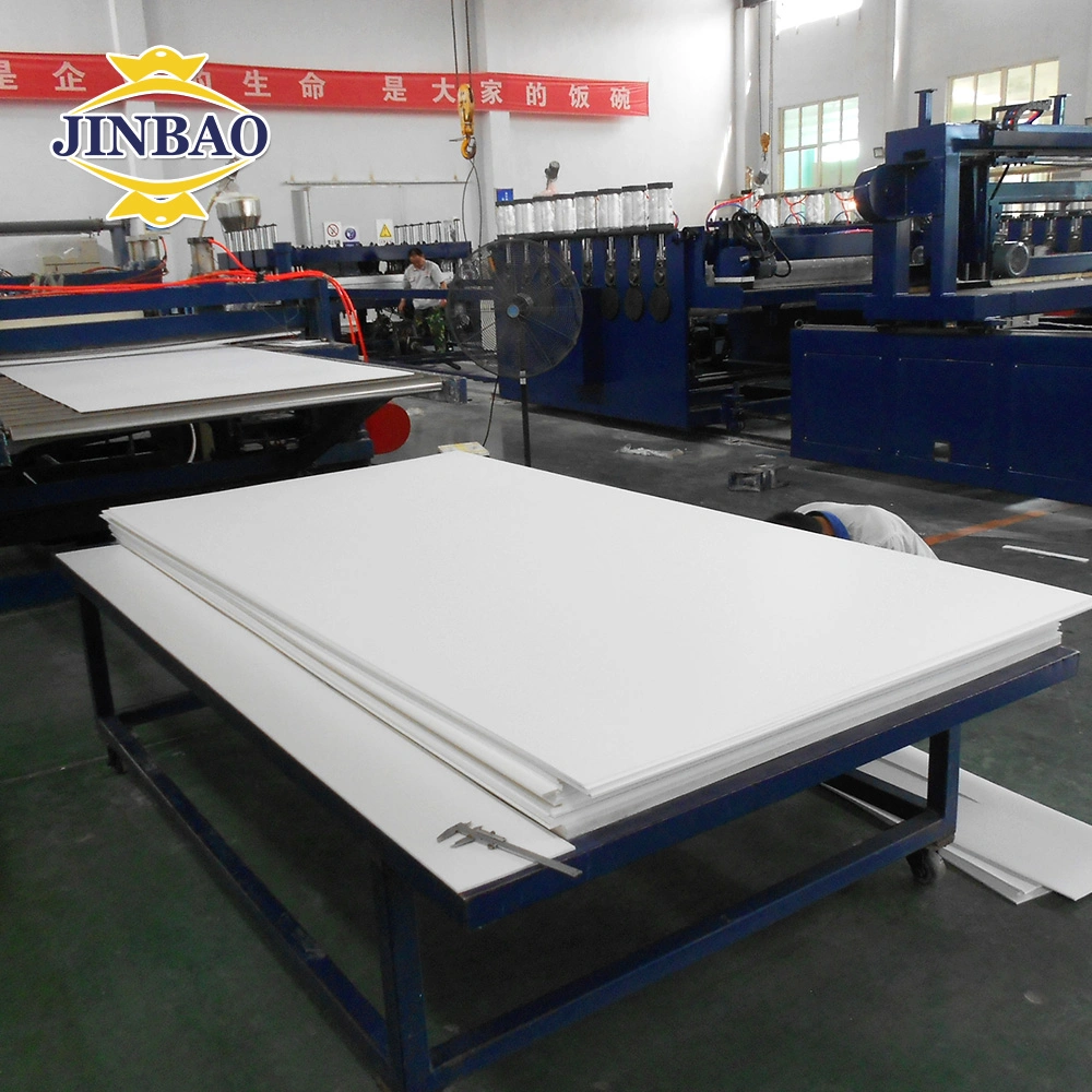 Jinbao Hochwertige Farbe PVC-Schaum-Brett-Panel-Muster Holz Viele Art 1220X2440mm 0,3-0,9 Dichte zum Verkauf