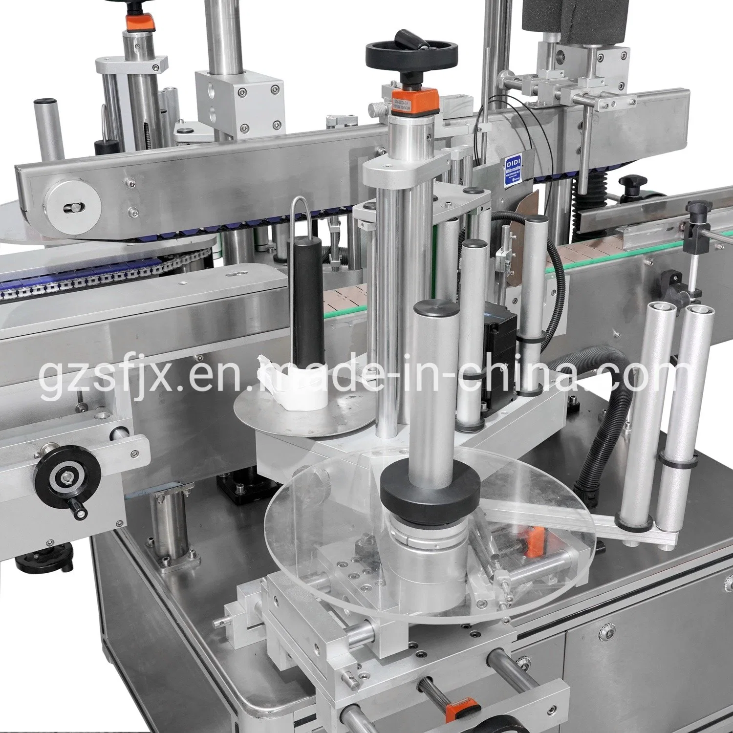 Square Bottles/Flat Bottles/Round Bottles Sticker Labeling Machine with Date Printer