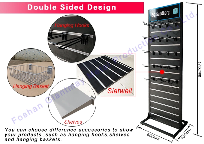Дешевые металлические подвесные крючки Slatwall Мобильный мобильный телефон Магазин Аксессуары Подставка для дисплея