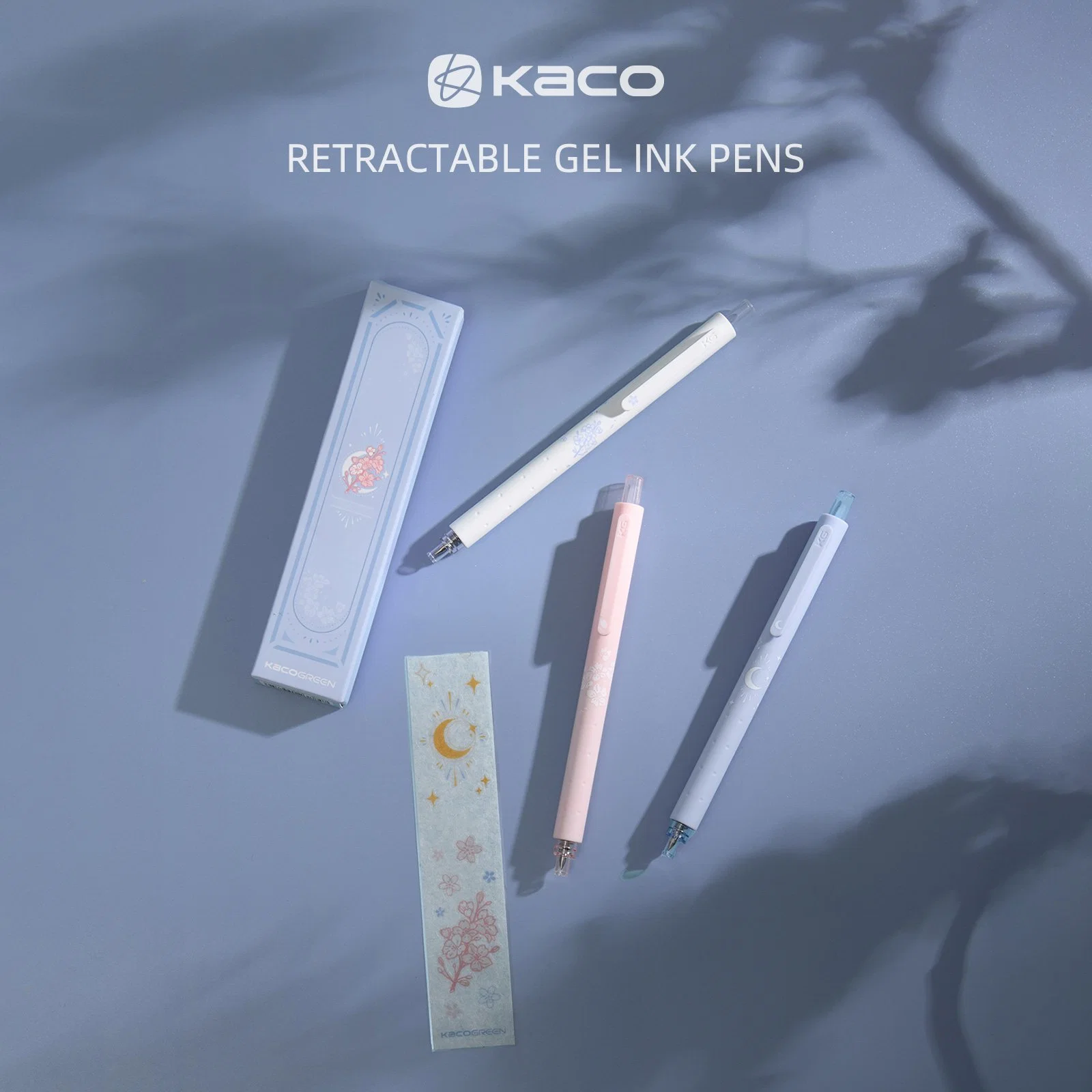 Kaco Rocket Gel Ink Pens Cute Soft Rubber Pen 0,5 мм Доступны наборы цветных перьев с точной точкой многоразовые специальные перья