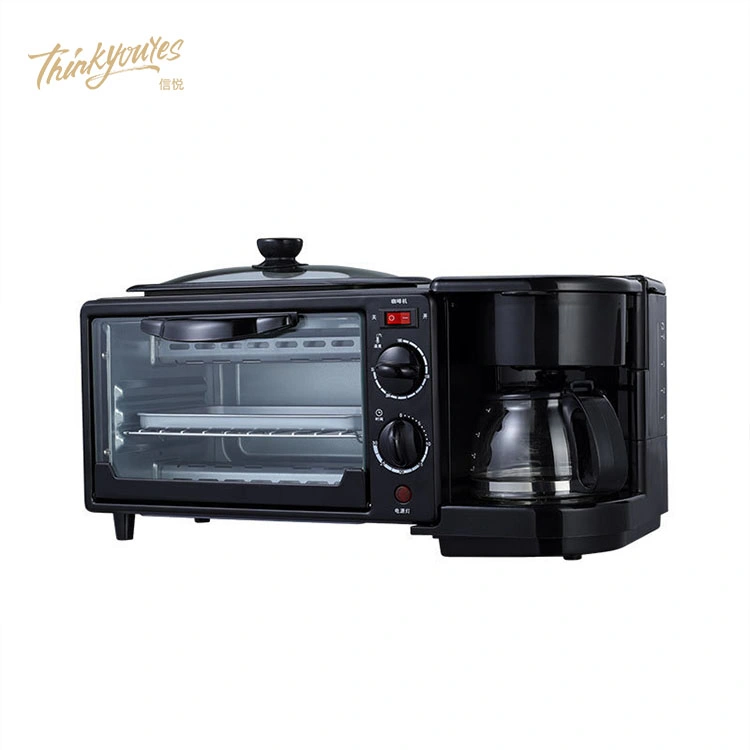 In Stock Automatic Multifunction Household 3in One 9L Oven Multifunction 3 in 1 Breakfast Maker