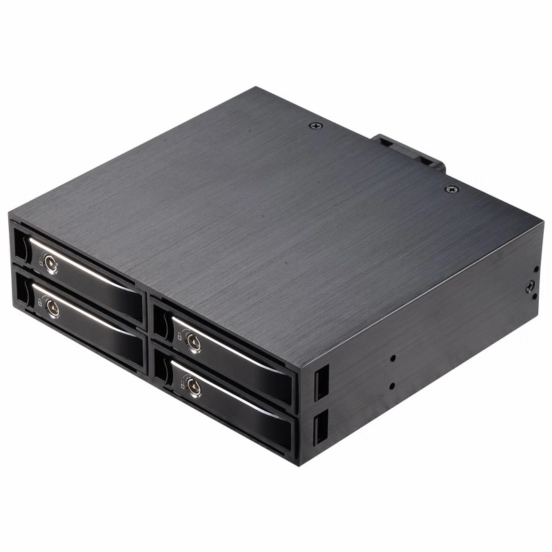 Industrial Storage Case 4bay Removable SATA 2.5inch Hot Swap SSD HDD Enclosure