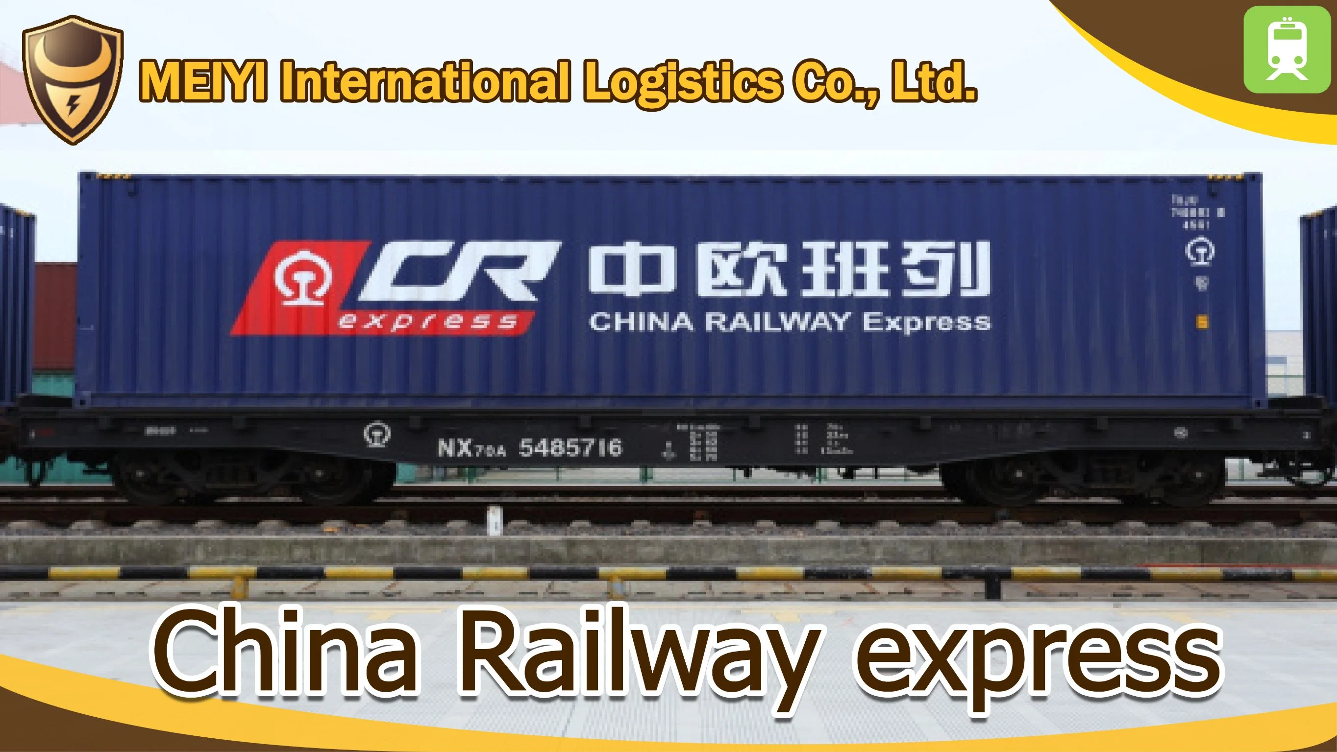 Chemin de fer de la Chine Express Shipping Company de la Chine au service d'expédition transitaire international tchèque de fret conteneur DDP FOB Shipping Company