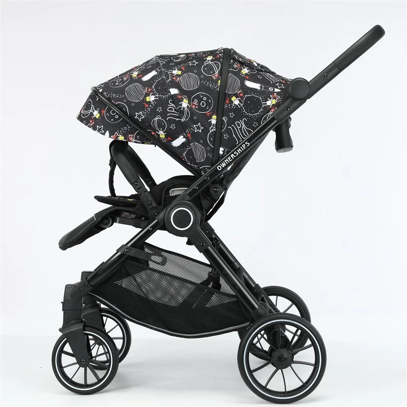 En1888 Approved Popular Newborn Custom Trolley Pram Baby Adjustable Strollers with Pushhandle