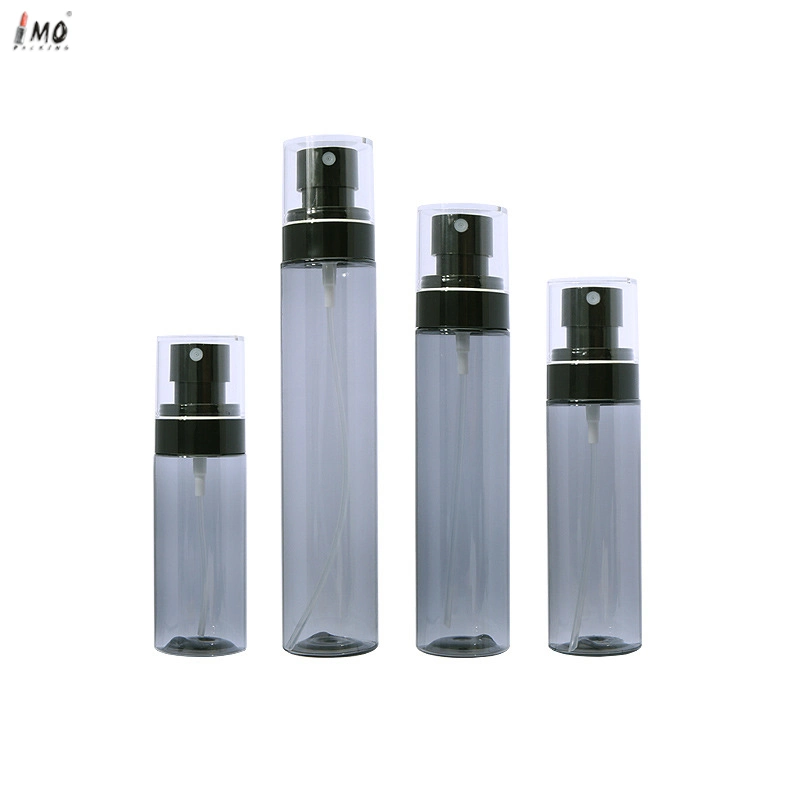 30ml 50ml 100ml Black Cosmetic Fine Mist Spray Bottle