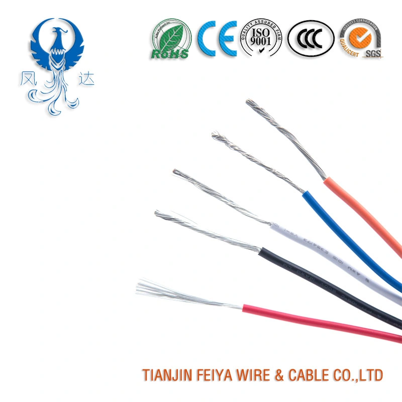 600V Thhn Cable with Black/White/Red Colour Nylon Cover Electrical Wire T90