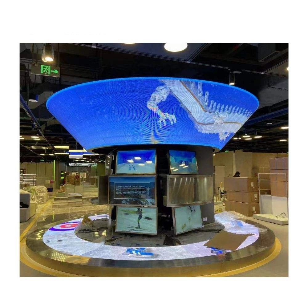 32 Inch Square Wall Mounted Flexible LCD LED Board Display Panel Digital Signage Android Advertising Screen Display