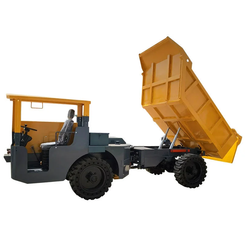 Camião de descarga de minas elétricas personalizável concebido especificamente para a mineração subterrânea