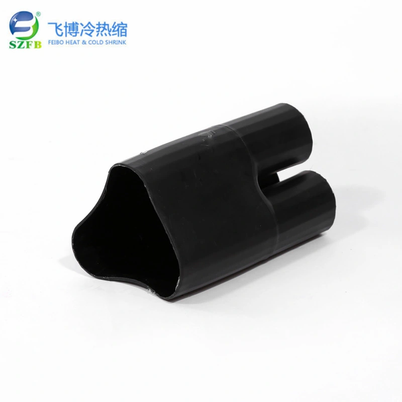 Heat Shrink Cable Breakout 3 Cores Black PE Material Glueing