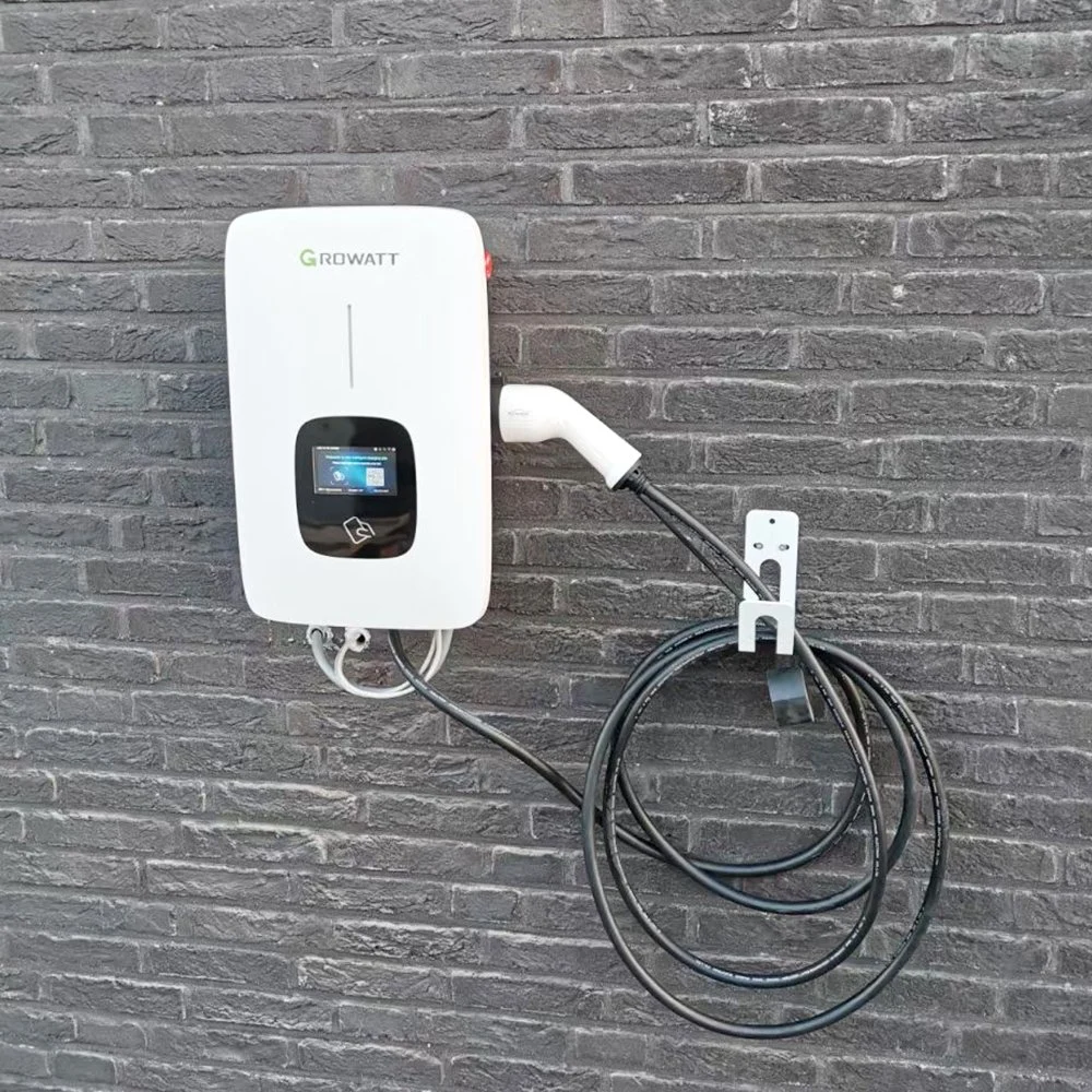 Flexible Communication by LAN WiFi or 4G 11kw EV Charger AC 22kw with Accessories