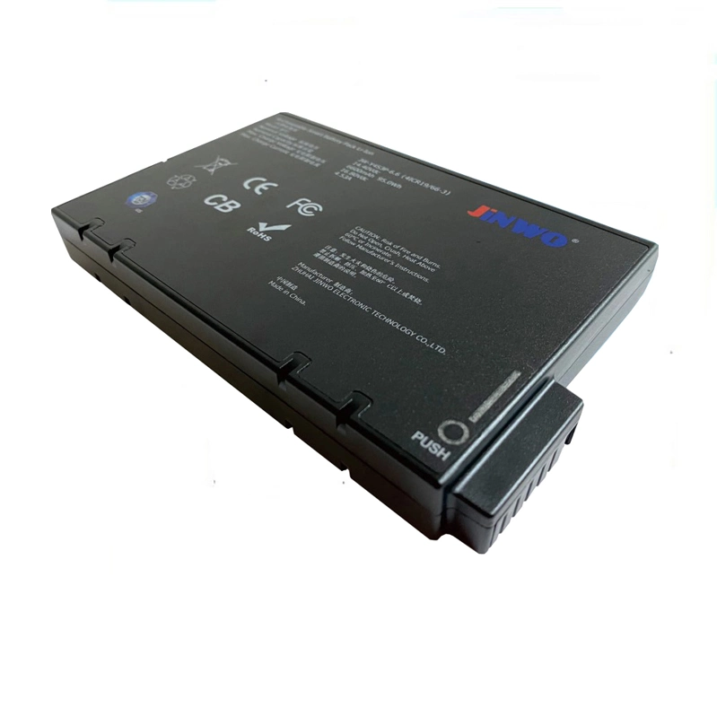 Kundenspezifische medizinische Karts Hot Swap Li-Ionen-Batteriesystem 95wh