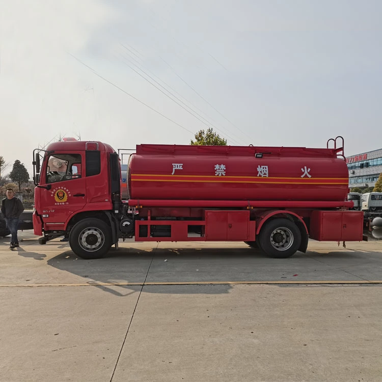 Dongfeng Kr 15000L Fuel Tank Truck 4*2 12-14tons Tanker for Sale