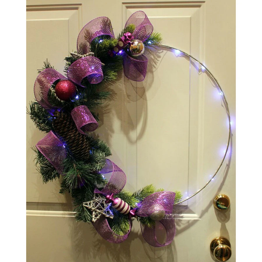 Christmas Decoration, Round Wreaths, Gifts, Festival, Ring