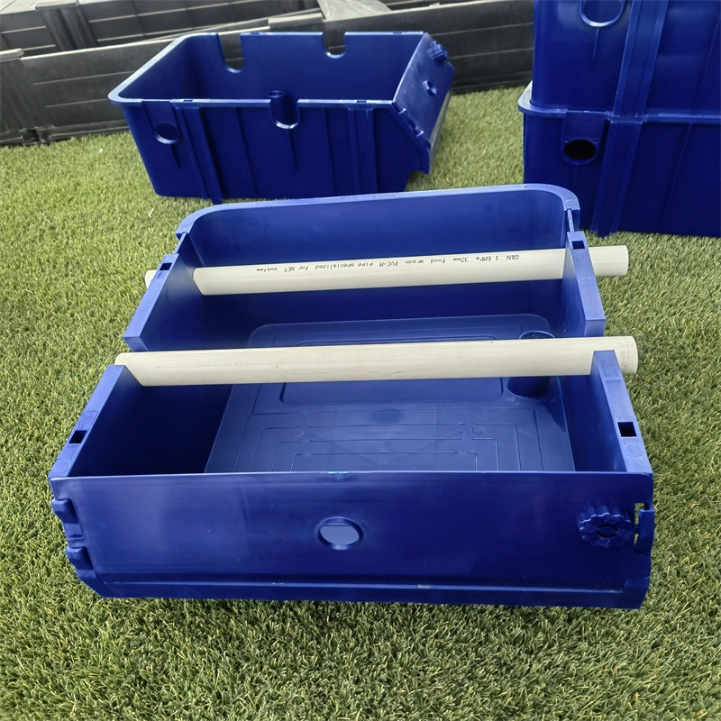 Aquaculture Ras System Equipment Plastic Crab Farming Box Complete Vertical Crab Farming System