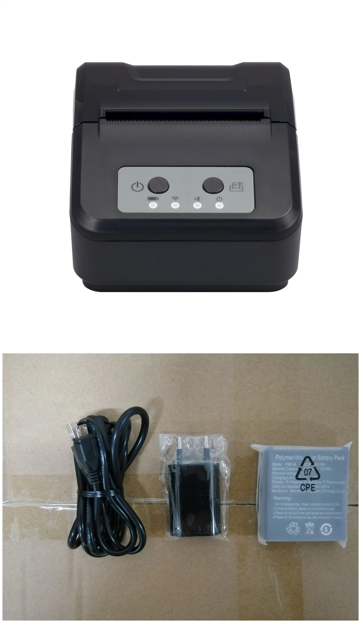 Factory Good Price 2 Inch Portable Bluetooth Mobile Thermal Printer