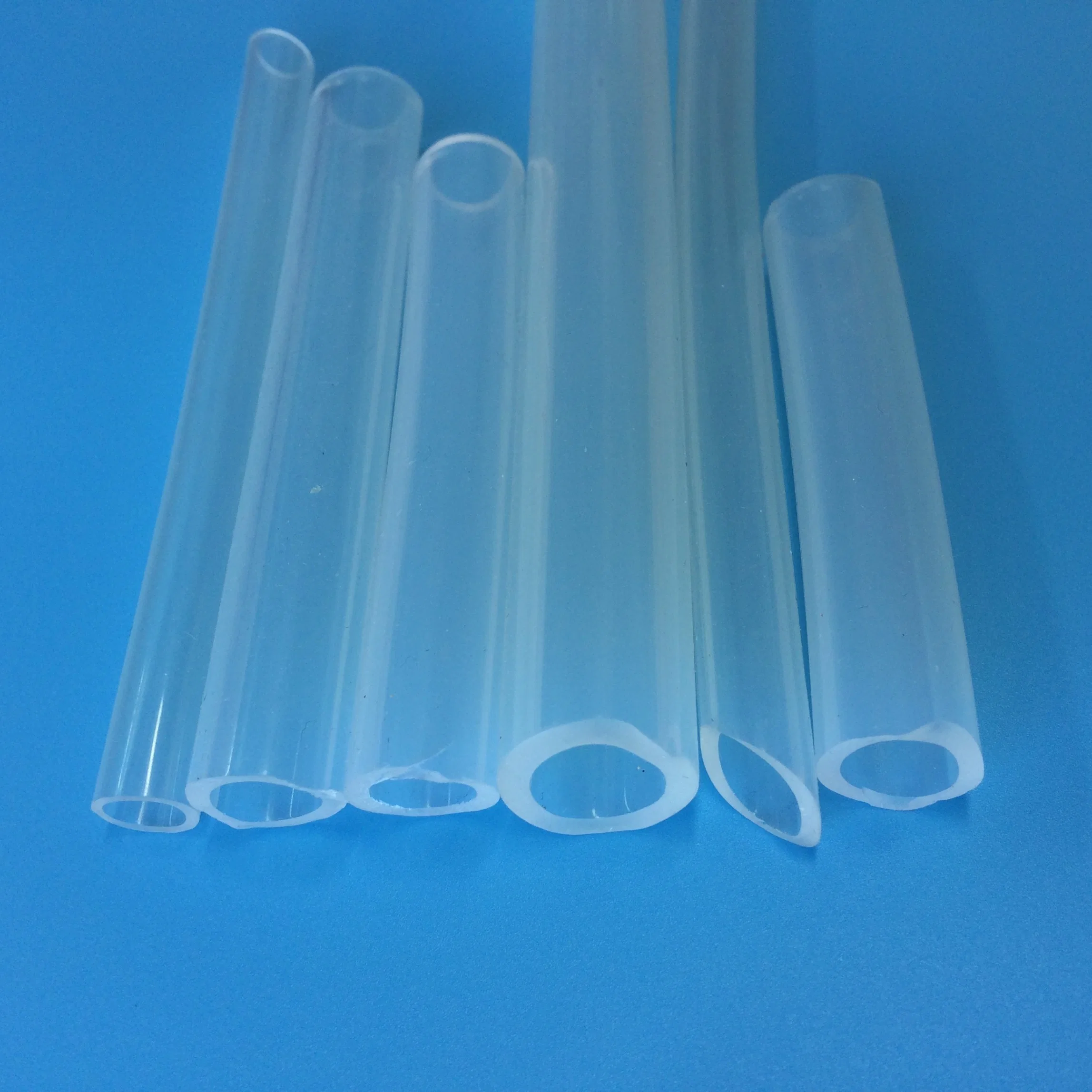 Flexible FDA résistant à la chaleur flexible caoutchouc souple caoutchouc silicone transparent Tube