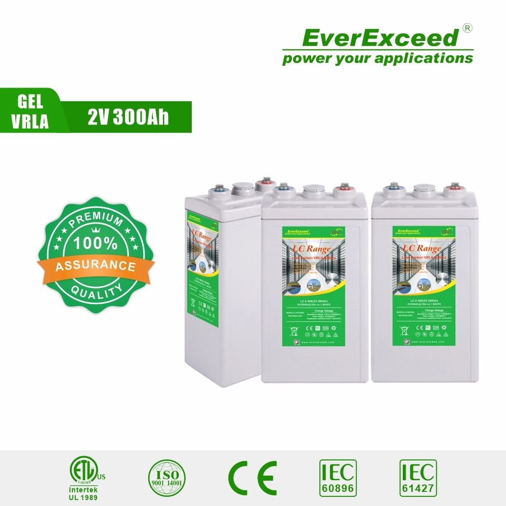 Factory Direct Supply Deep Cycle 2V 300ah Lead Carbon Battery