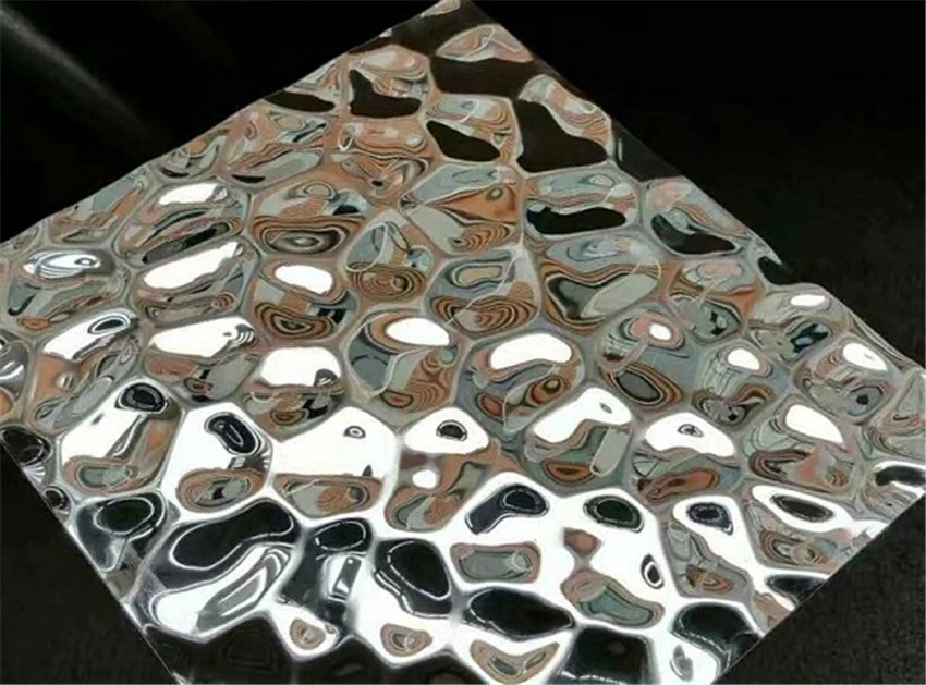 Hammered Metal Sheet Stainless Steel Sheet Cladding for Wall Claading or Ceiling Panel