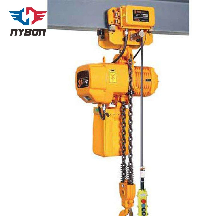 China Factory Electric Chain Hoist Double Speed Lifting