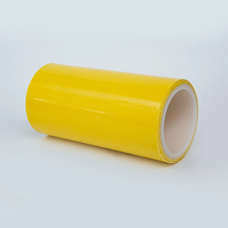 Factory Direct Sales Size Customized Yellow Silicone Release Film Pet Material