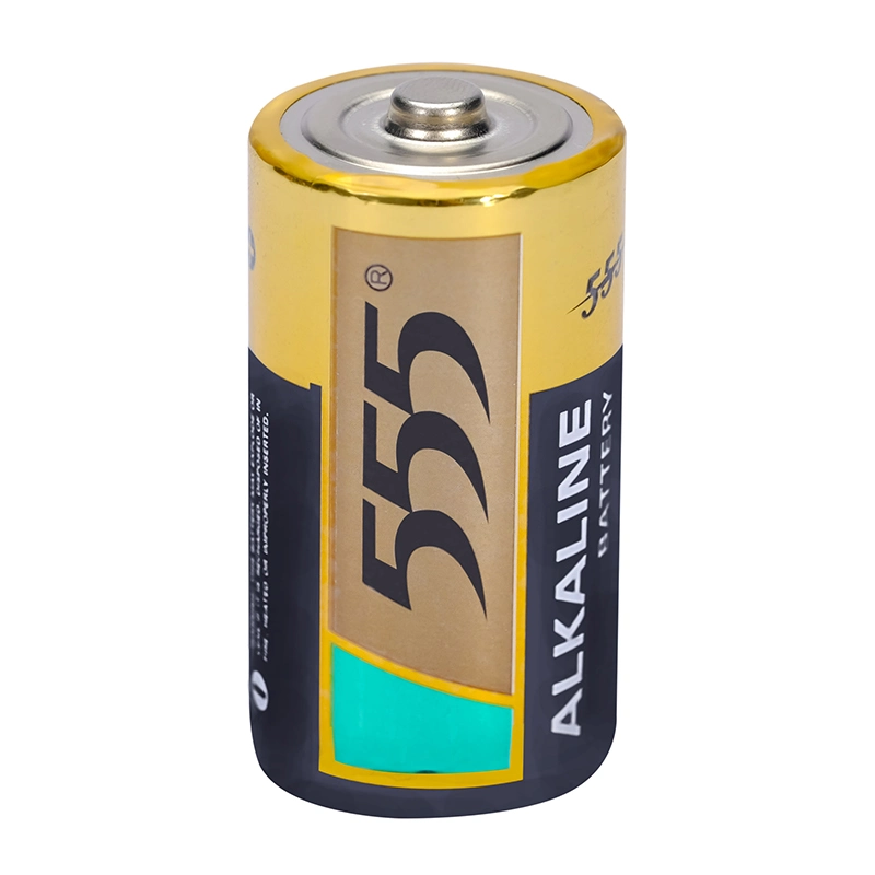 555 Brand 1.5V Lr14 Am2 Dry Cell Alkaline Battery Size C